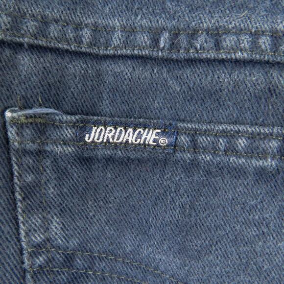 1990s Vintage Jordache High Rise Dark Wash Straight Leg Mom Jeans Size 14 30" - Picture 5 of 7